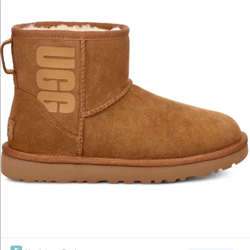 Ugg Mini Classic Logo Boots